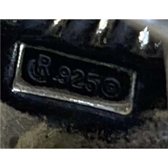 Carolyn Pollack sterling silver Heart shaped ring Size 7 - Picture 4 of 8